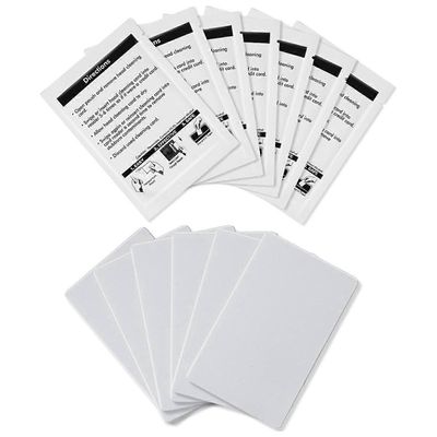 CR80-puhdistuskortit, kaksipuolinen kortinlukijan puhdistusaine, POS-pyyhkäisypäätteen puhdistuskortit CK-CR80-kortti C