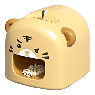 Automatisk solsikkefrø maskine Tegneserie nøddeknækker peeler multifunktionelt jordnøddeskalværktøj Little Bear Manual