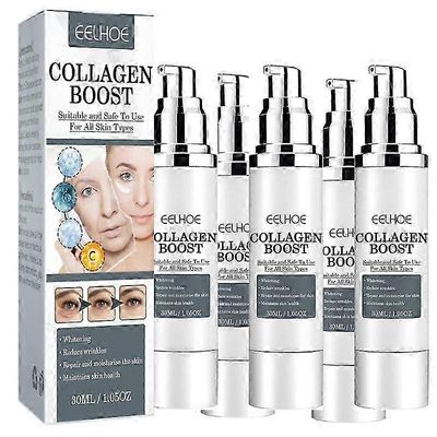5kpl kollageenia tehostavaa ikääntymistä estävää seerumia kaikille ihotyypeille 30ml