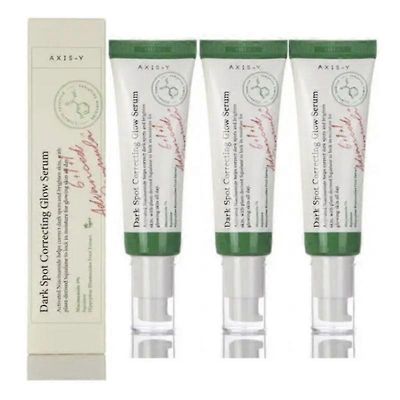 1-3kpl Axis-y Dark Spot Correcting Glow Serum SPF 50+ Niacinamide Sumurizing Brighten Improve Dull Face Essence 1PC