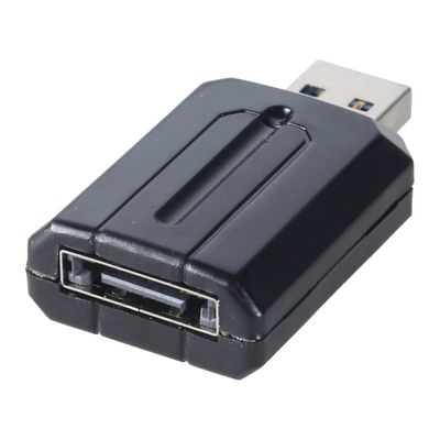 USB 3.0 - SATA / eSATA -sovitin 2,5 tuuman ja 3,5 tuuman kiintolevyille ja nopea siirtonopeus jopa 3 Gbps