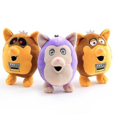 Qinfen Kauhu Peli Tattletail Monster muhkea Lelu Nukke 23cm Violetti