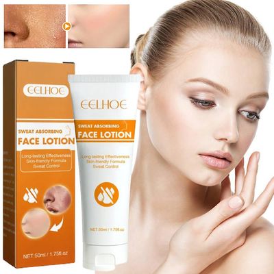 Ochime Face Antiperspirant, Anti svette for ansikt, panne og hodebunn og fet ansiktskontroll, svette absorberende Face Lotion