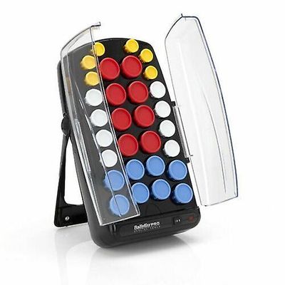 BaByliss pro BAB3031BU 30-osaiset hiuskihartimet lämmitetyt keraamiset rullat Musta