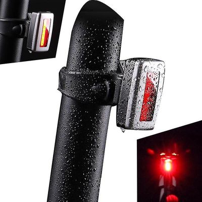 Hjul op Led Tail Light Usb Mini Xiaomi Elektrisk Scooter Motorcykel E-cykel cykel cykel cykling