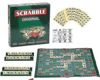 Klassinen Scrabble-lautapulmapeli Bt