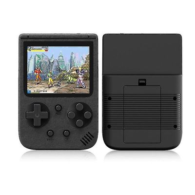 Spil Mini Bærbar Retro Video Console Håndholdt Spillekonsol Support Tv-forbindelse Sort høj kvalitet