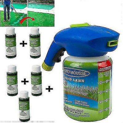 Scaji Grässprutor Frö Flytande Hydro Seeding System Mousse Hushåll Gräsvård 1 Liquid