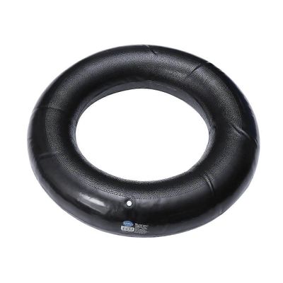 Thicken Adults puhallettava kumi uimarengas Safety Aid kelluva istuinrengas - 80cm inflaation jälkeen (musta) JKW 63x63 cm