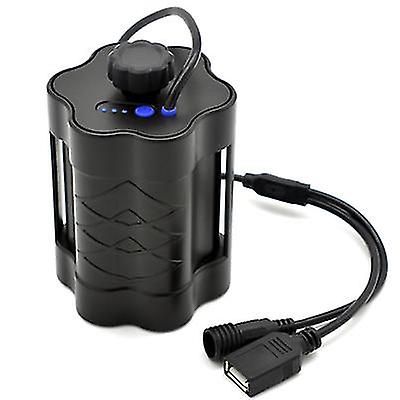 Coosilo Usb/dc vandtæt batteriboks med dobbelt grænseflade, 12,6 v/8,4v mobil strømbatteriboks