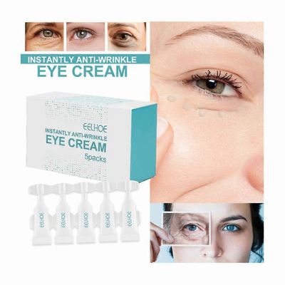 10kpl Instantly Eyes Dark Circle Cream 5kpl/setti Anti-Aging Under Eye Cream Poista silmäpussit Puffiness Lift Plump Firm Kiristä silmät iho