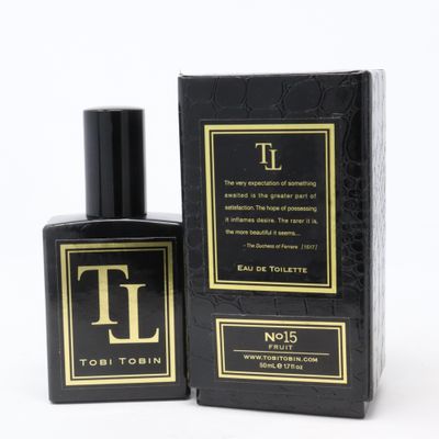 No 15 Frugt af Tobi Tobin Eau De Toilette 1,7oz/50ml Spray Ny med æske 1.7 oz