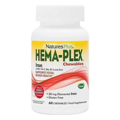 Nature's Plus Hema-Plex Puru tabletit 60 (3768)