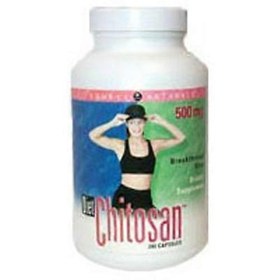 Source Naturals Lähde: Naturals Diet Chitosan, 500 mg, 60 kapselia (2 kpl pakkaus)