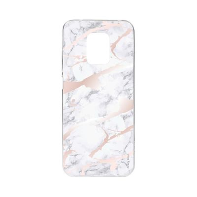 Crazy Kase Hull For Xiaomi Redmi Note 9s Soft Pink Marmor Effect