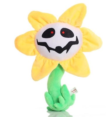 Handuo Undertale Plys Toy Sans Figurer omkring spillet Undertale gul