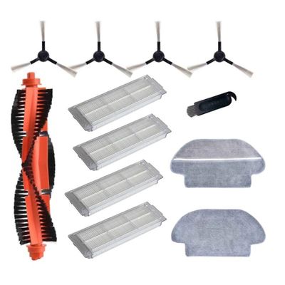 Udskiftning Klude Hepa Filter Side Børster For Mi Mop Pro Viomi V2 Pro V3 Se V-rvclm26b V-rvclm21b Mijia Styj02ym