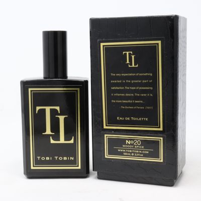 No 20 Wood Spice af Tobi Tobin Eau De Toilette 3.4oz/ 100ml Spray Ny med æske 3.4 oz