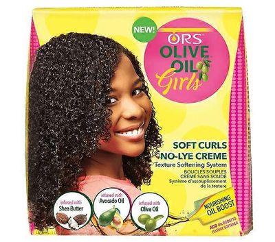 Organic Root Stimulator ORS olivenolie piger bløde krøller No-lud Creme tekstur Softner