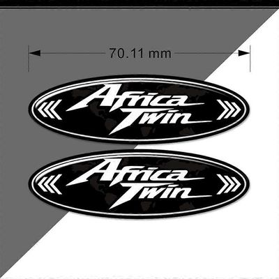 Honda Africa Twin AfricaTwin CRF1000L CRF 1000 1100 L 1100L tavaratila matkatavarakotelot Säiliötyynytarrat Kaasupolttoöljysarja polvi Ivory