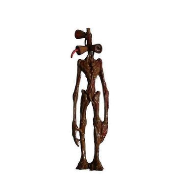Suuri sireeni pää lelu pilli mies ympärillä Monster Shelter Foundation Kuva Figurine Figurine 1kpl