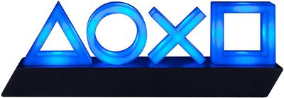 Gangxun Playstation Ps5 Ikoner Lys med 3 lystilstande musik reaktive game room belysning
