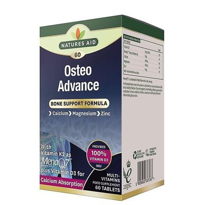 Natures Aid Luonne ' s tuki osteo Advance tabletit 60 (136720)