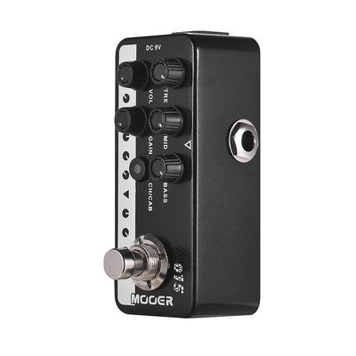 Allbestlife Digital Delay Guitar Effekt Pedal med Abs Control Knob Mini Enkelt Pedal