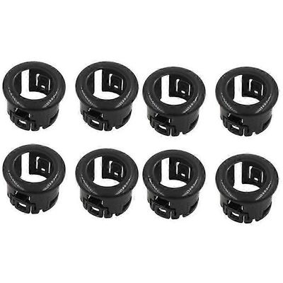 89348-33010 Auton pysäköintitunnistimen kiinnityskannattimet 8-osainen sarja ajoneuvojen lisävarusteille Musta