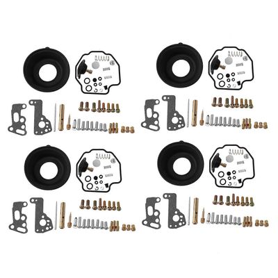 4Sarja Yamaha V-MAX 1200 1985-2000 VMAX moottoripyörän kaasuttimen korjaussarjalle musta