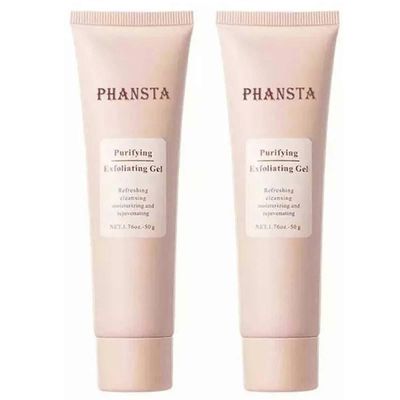 Puhdistavat entsyymit Kuoriva geeli Kuoriva kasvojen kuorinta Kasvojen kuorinta-aineet Kuolleen ihon poistoaine naisille PHANSTA 2pcs