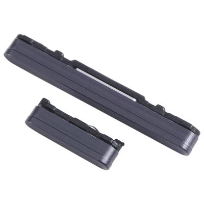 Samsung Galaxy Tab S7 FE SM-T730 / T733 / T736B / T735 1 sarja alkuperäinen virtapainike + äänenvoimakkuuden säätöpainike Musta