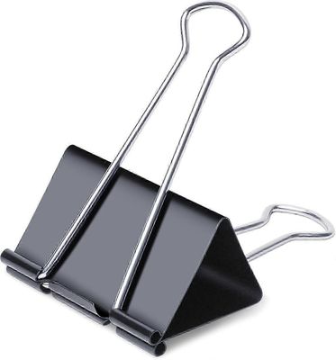 Jumbo Binder Clips 3 tuumaa (6 kpl), erittäin suuret kansiopidikkeet toimistotarvikkeille