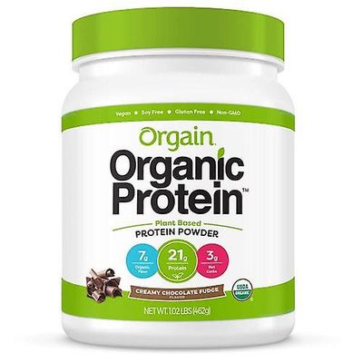 Orgain orgaaninen kasvipohjainen proteiinijauhe, kermainen suklaa toffee 1,02 paunaa (pakkaus 1)