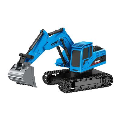 Kuankuanbao 2.4Ghz 6 Channel 1:24 RC gravemaskin leketøy RC Engineering Car legering og plast gravemaskin RTR lastebiler A