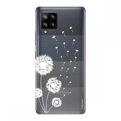 Crazy Kase Hull Til Samsung Galaxy A42 5g I Silikone Soft 1 Mm, Pissenlit Flower