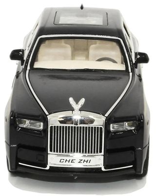 Cytlv Bil Model Rolls-Royce Phantom 1:24 Alloy Simulation Legetøj Sort