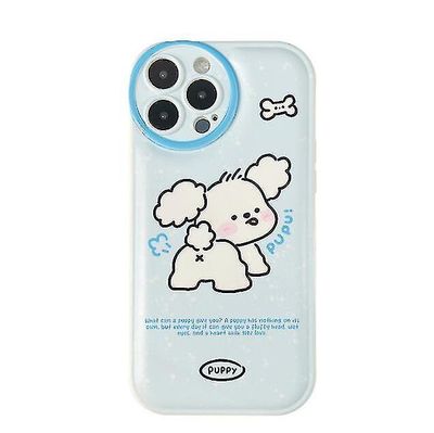 Kompatibel for iphone 11-deksel, søt og søt valpeform for iphone 11-deksel Iphone 11pro max 6.5