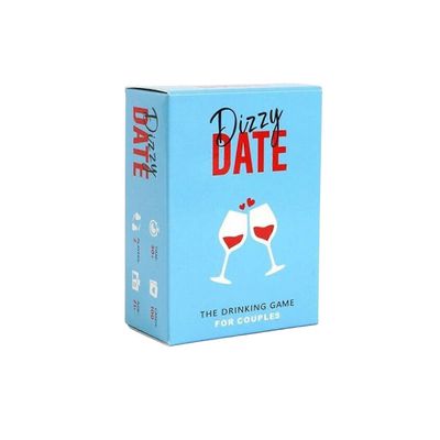 2024 UUSI Dizzy Date -korttipeli pariskunnille Treffi-illat Peli 100 korttia ja juhlat Täydelliset parit Lahja Olutpaine