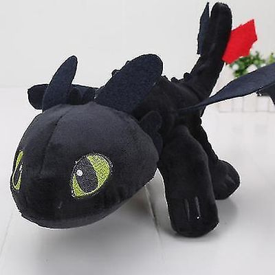 Qinfen Hampaaton lohikäärme pehmeä täytetty eläin pehmo lelut nukke täytetty lahja lapset nukke 25 CM (25 CM)