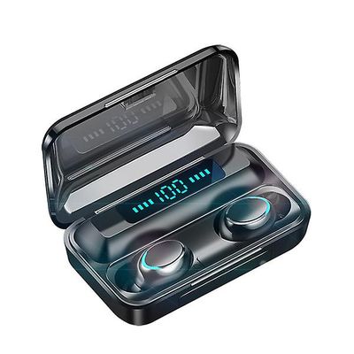 2021 F9-5 Ny 9d Hifi Bluetooth 5.0 Cvc8.0 Støjreduktion Stereo Trådløs Tws Bluetooth-headset Led Display Headset Vandtætte dobbelthovedtelefoner Wi...
