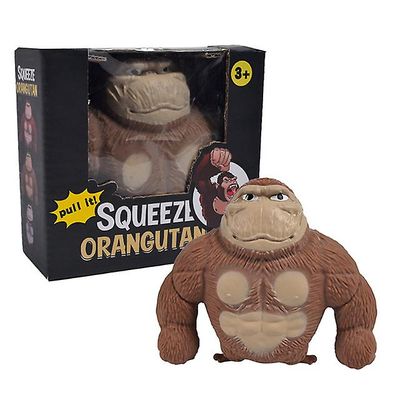 Gorilla Elastic Monkey aikuisten ja lasten stressiä kestävät lelut Pehmeät ja mielenkiintoiset lahjalelut Jauhojen versio