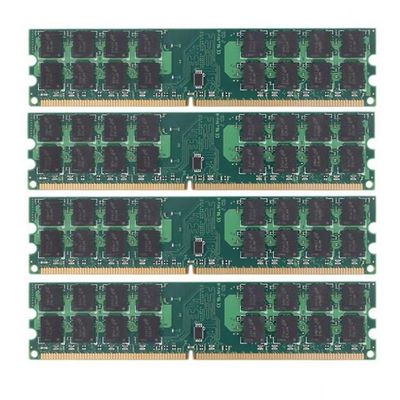 16 Gt 4X4 Gt PC2-6400 DDR2 800MHZ 240Pin AMD: lle Erillinen työpöytämuisti RAM 1.8V SDRAM vain AMD: lle vihreä