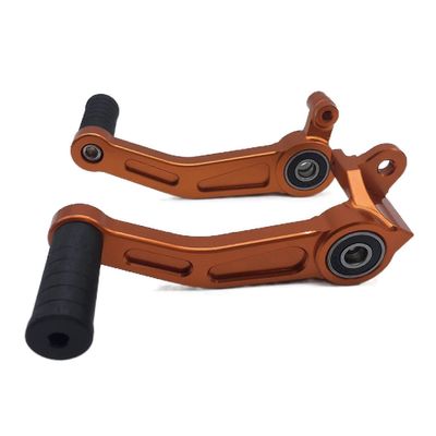 Moottoripyörän lisävarusteet Ktm Duke 125/200/390 Rc390 Modifioitu vaihdevivun vaihtovipu (1 setti, ruskea)