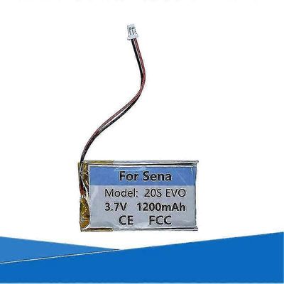 1200mAh paristo yhteensopiva Sena 20s Evo Kypärä Kuulokkeet Kuuloke Batterie akku Akku