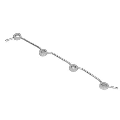 Polttoainesuuttimen paluuputki ruostumattomasta teräksestä valmistettu öljyn paluuputki Kubota V2003 V2203 V2403 -moottorille