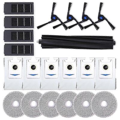 Deebot X2 Omni Robot Vacuum pääsivuharja Hepa-suodatinmoppi kangas pölypussit tarvikkeet -ZY Kuten