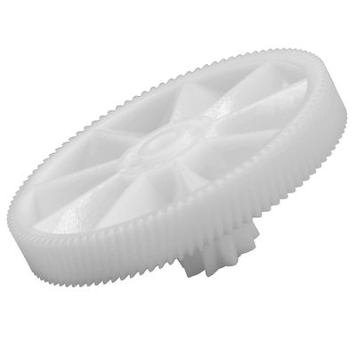 Zahnrad kompatibel mit Braun Power Plus 1100, 1300 Fleischwolf, Stabmixer - Ersatzteil, 83,6 mm Valkoinen