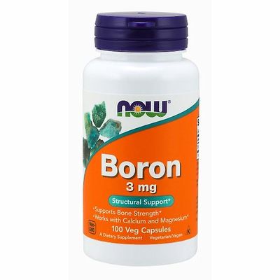 Now Foods Boori,3 mg,100 kapselia (1 kpl pakkaus)