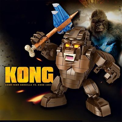 Godzilla mod King Kong - Episka Strider I Byggstensformat